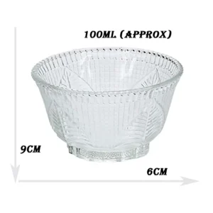 Dry-Fruits, Sweets, serving dinner Bowls Set of 06 (120ml)