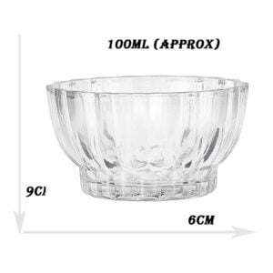 Dry-Fruits, Sweets, Candy Glass Bowls Set of 06