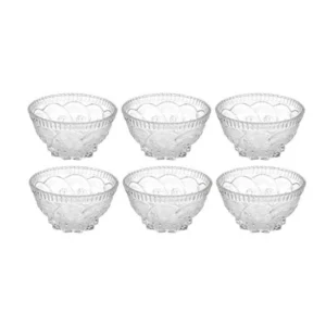 Elegant Serving and Dining Essential Crystal Clear Glass Bowl