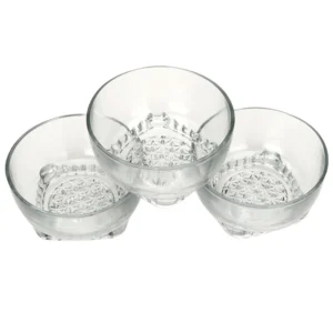 Transparent Crystal Candy serving bowls set of 6 120ml