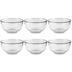 Modern Glass Dessert Bowls set Stylishly Serve Your Sweets