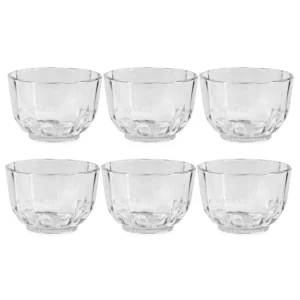 Multiple Glass Dinner Soup bowls set of 6 120ml