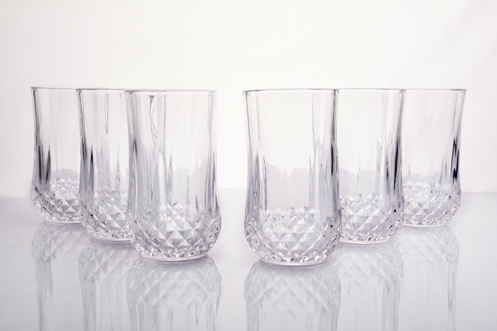 crystal looking glasses tumbler daily crockery 350 original Aone Glass and Crockery Store