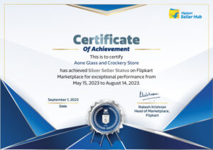 Flipkart Certificate