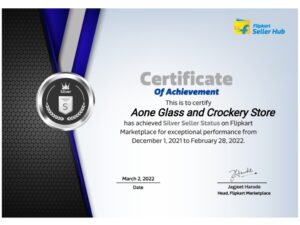 Flipkart Certificate